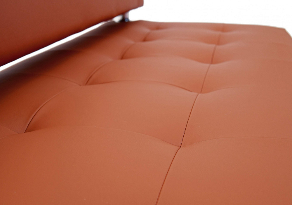 Диван Flay Office двійка зі спинкою 1550х650х750 Коричневий Київ - фото 4