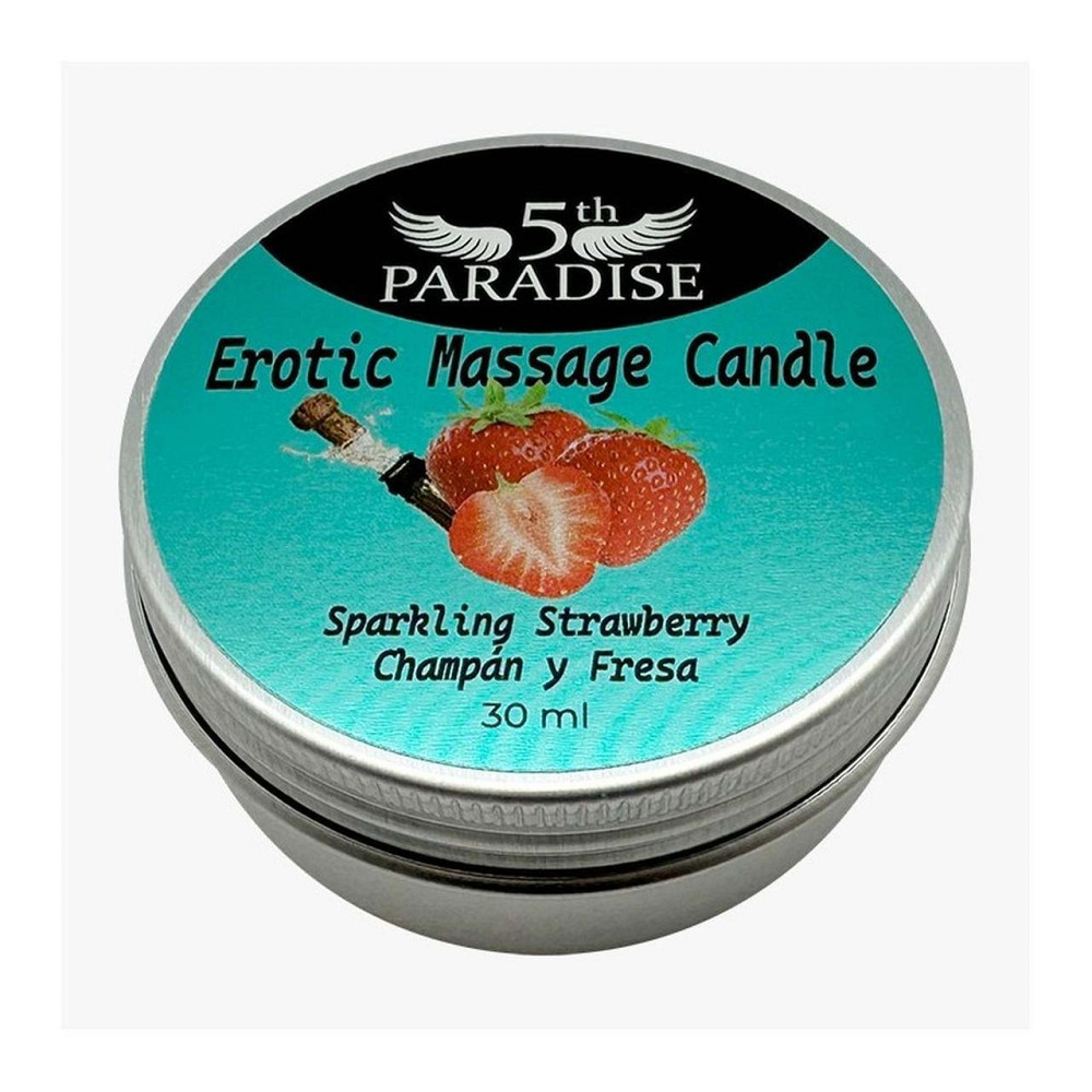 Арома свеча Erotic Massage Candle Sparkling Strawberry 30ml Sex Aura Киев - изображение 2
