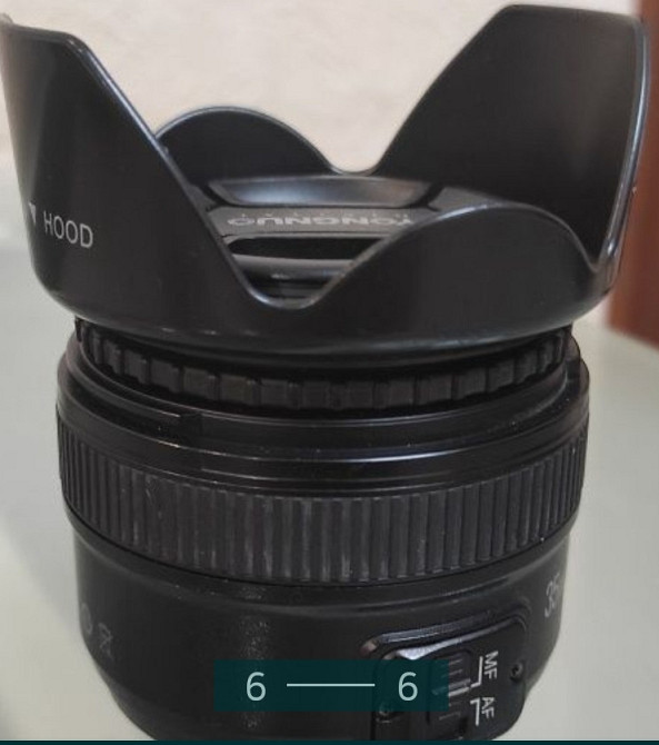 Объектив: Yongnuo 35mm. F/2 NIKON. Майже новий Харьков - изображение 3