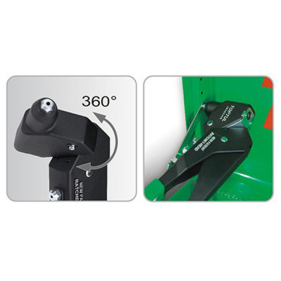 Заклепочник Toptul поворотный Pro-Series 2,4-4,8 (JBAG2450) Винница - изображение 2