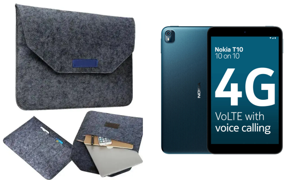 Сумка Wool із войлока для планшета Nokia Tab T10 Київ