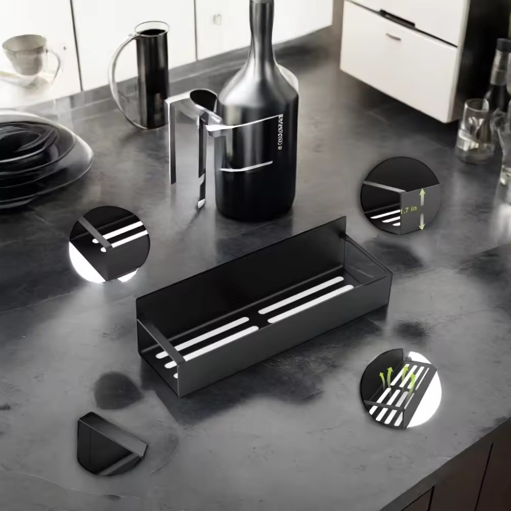 Пластикові магнітні полиці для спецій і соусів, набір із 4 штук Кам'янець-Подільський - фото 3