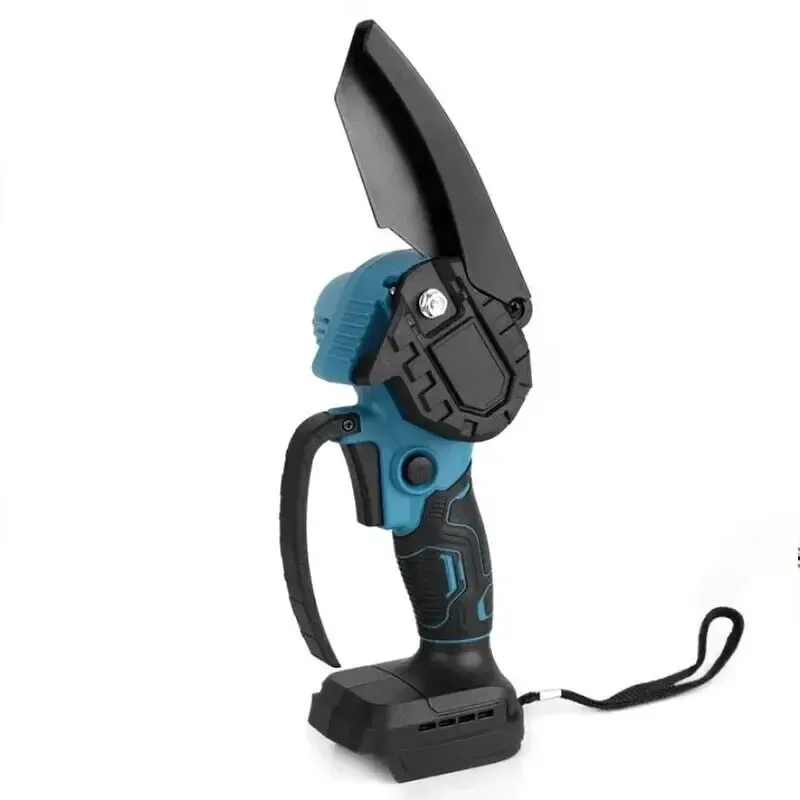 Аккумуляторная цепная мини-пила6 inch Electric SAW BLUE кейсом / 2 аккумулятора 4А/ч 8644 Коломыя - изображение 2