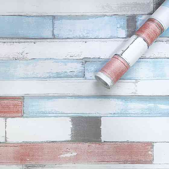 Самоклеюча плівка 0,45х10м х 0,07мм Блакитне дерево SW-00001264 Київ