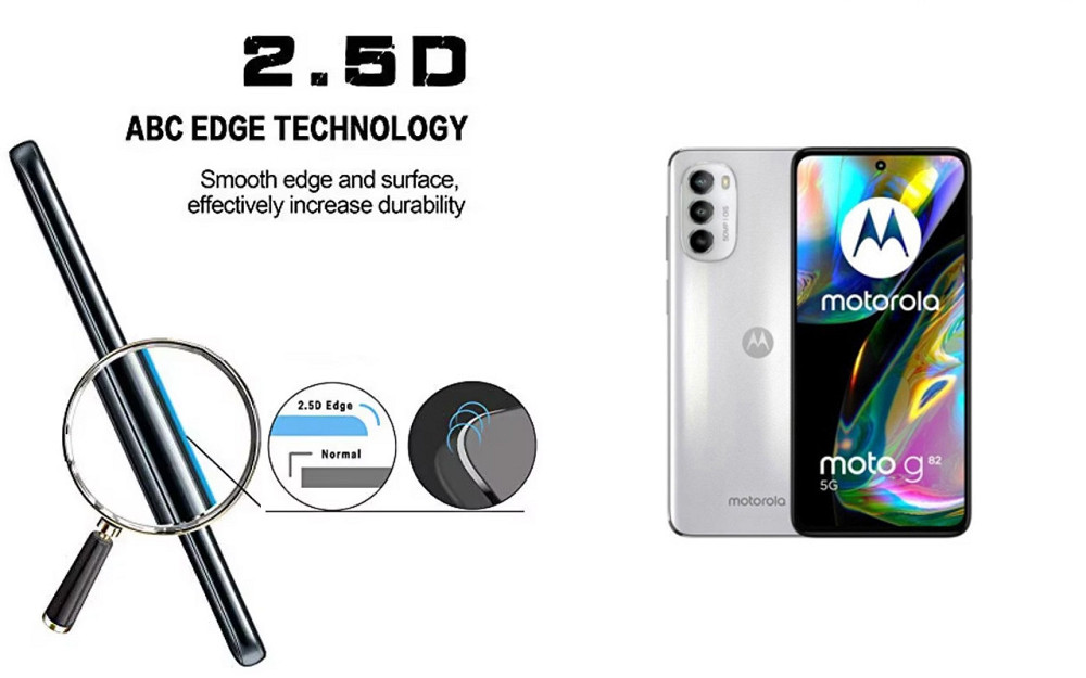 Защитное стекло ArmorGlass для Motorola Moto G82 – устойчивое к царапинам и ударам Киев - изображение 2