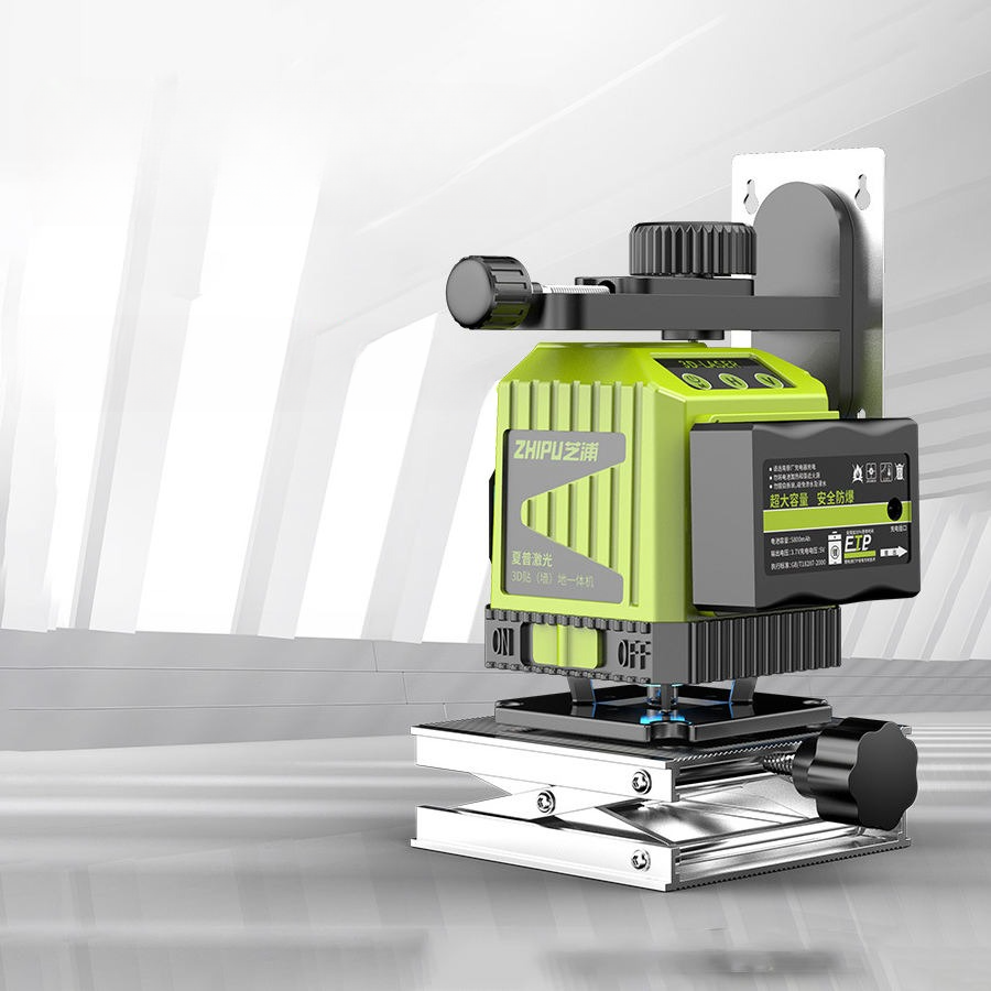 4D лазерний рівень лазерний нівелір рівень лазерний 16-лінійний лазерний рівень самовирівнюється 360 градусів горизонтальний Київ - фото 7