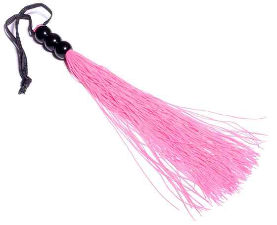 Силиконовый флогер ( длина 26 см ) Fetish Boss Series - Silicone Whip Pink 10