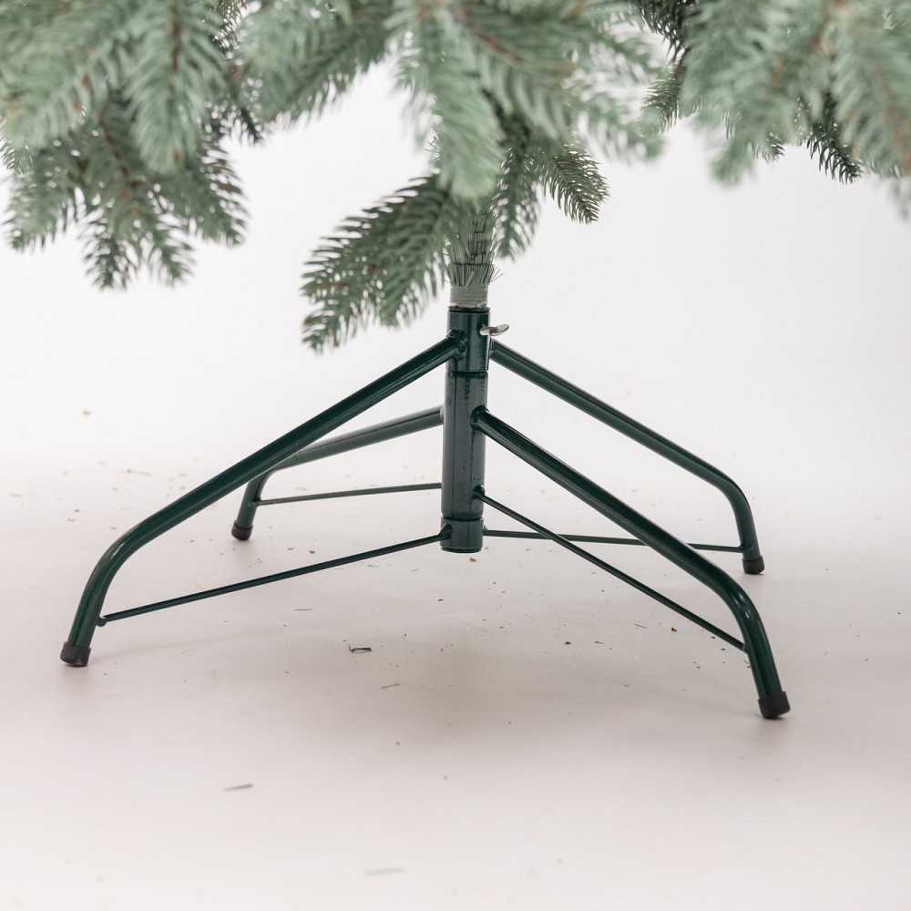 Литая искусственная елка 2.3 м голубая Шепетовская Премиум KOS-SHPBL23 Киев - изображение 6