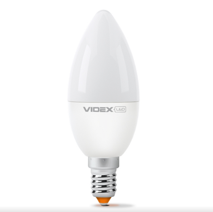 Лампа LED C37e 3,5W E14 4100К 220V Videx Житомир - изображение 3