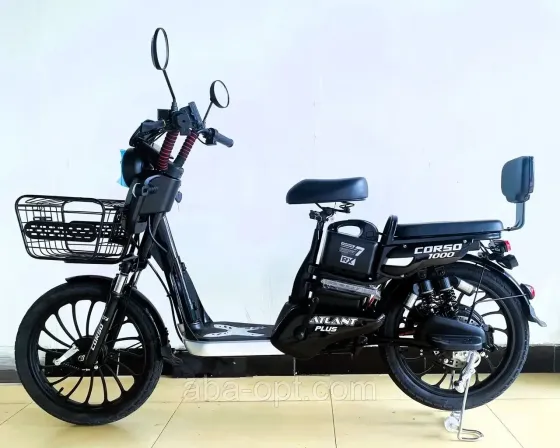 Электровелосипед CORSO Atlant plus S 1000W-60вт-21А/ч Ltion шины 20