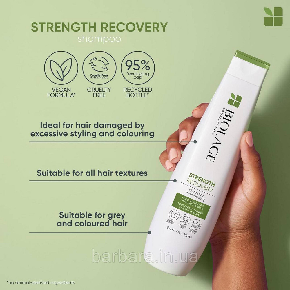 Biolage Strength Recovery Шампунь д/зміцнення  волосся Matrix Київ - фото 2