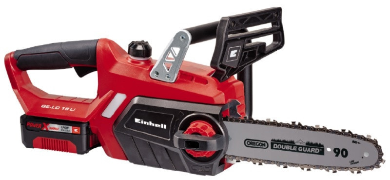 Потужна акумуляторна ланцюгова пила Einhell GE-LC 18 Li Kit : 18V 3.0Ah, шина 25см  (4501760) Київ - фото 5