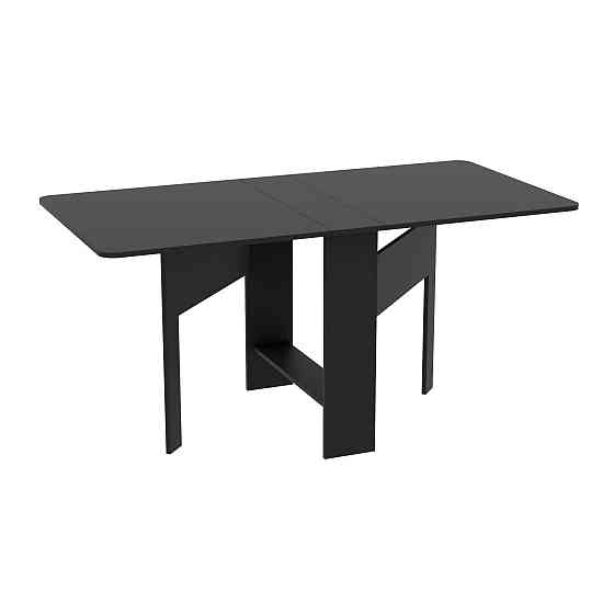 Стол-тумба №4 узкая, Антрацит, 1580х800х750 Львов