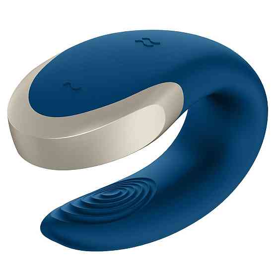 Смарт-вібратор для пар Satisfyer Double Love (Blue) Sex Aura Київ