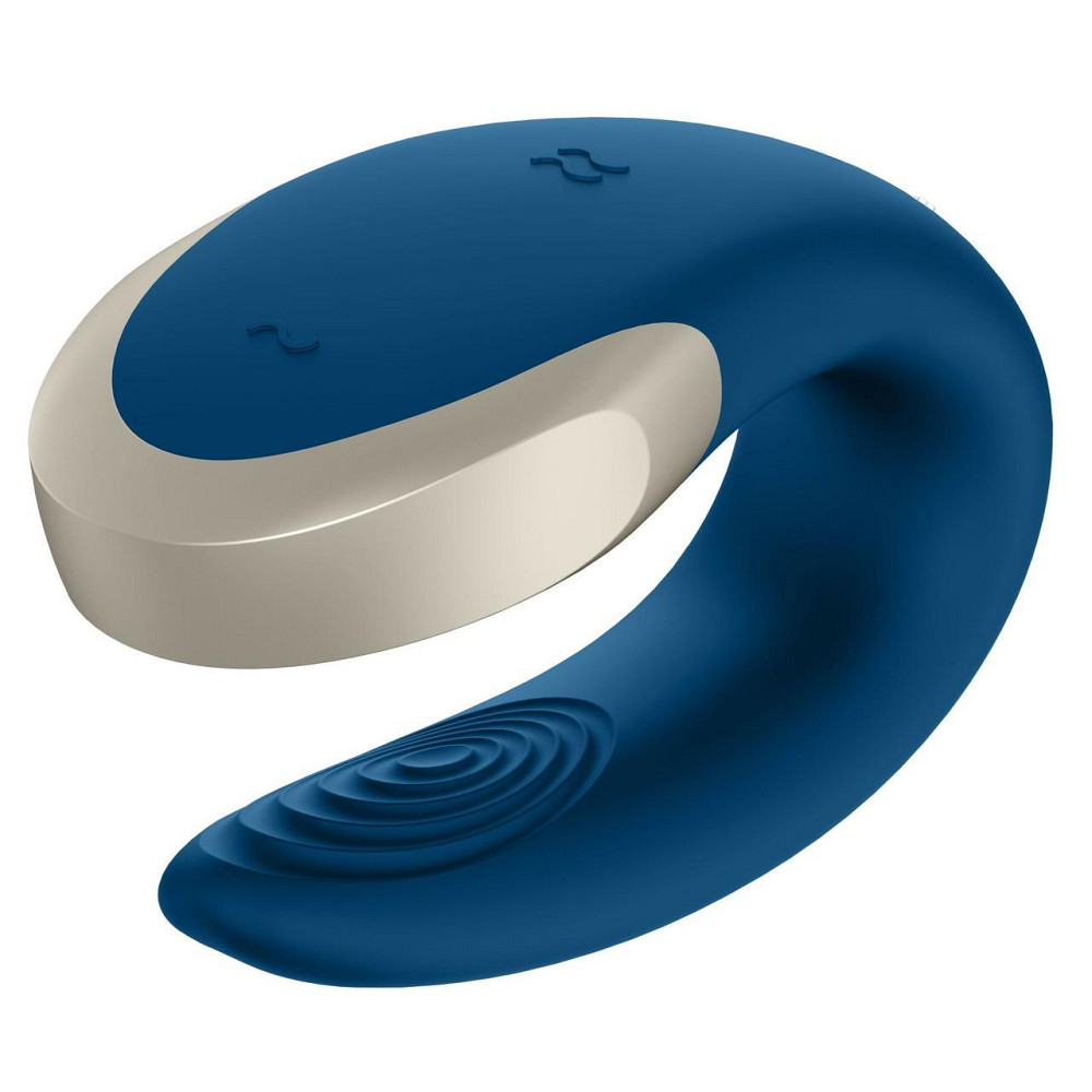 Смарт-вібратор для пар Satisfyer Double Love (Blue) Sex Aura Київ - фото 5