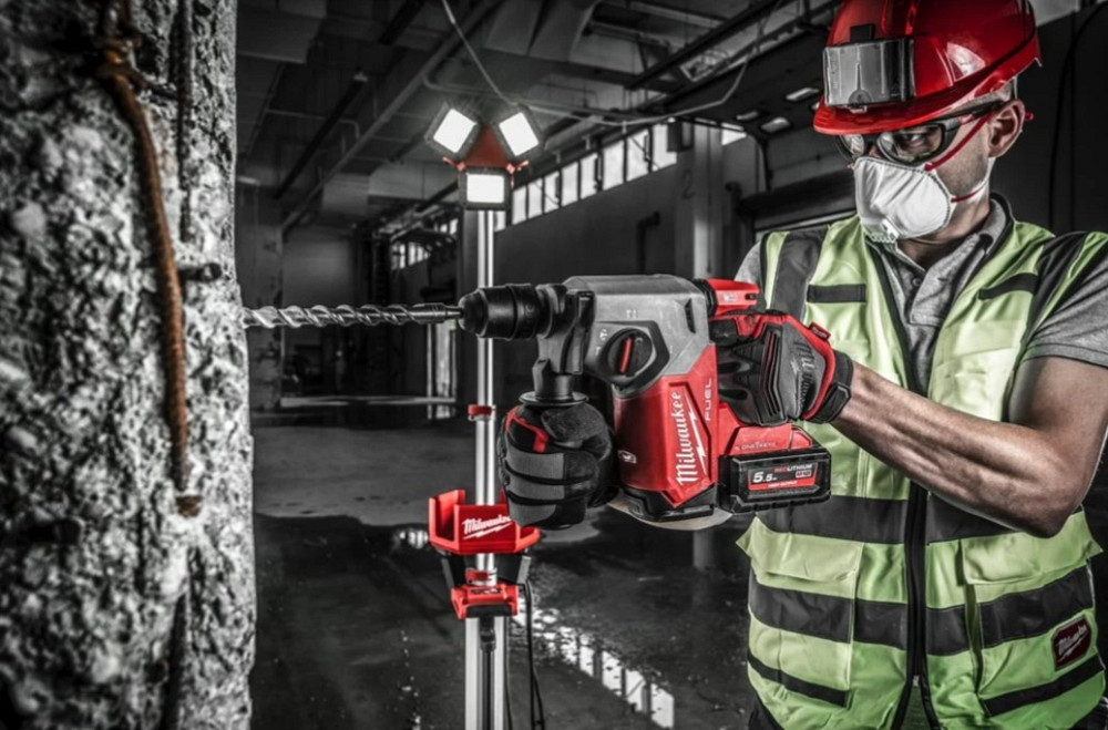 Перфоратор аккумуляторный SDS-PLUS MILWAUKEE, M18 ONEFHX-0X, 2,5Дж (каркас, патрон FIXTEC 13мм, HDкейс) Одесса - изображение 8