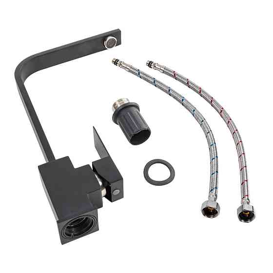 PLATINUM Змішувач кухонний Platinum 179 NES (3007) Чорний матовий Киев