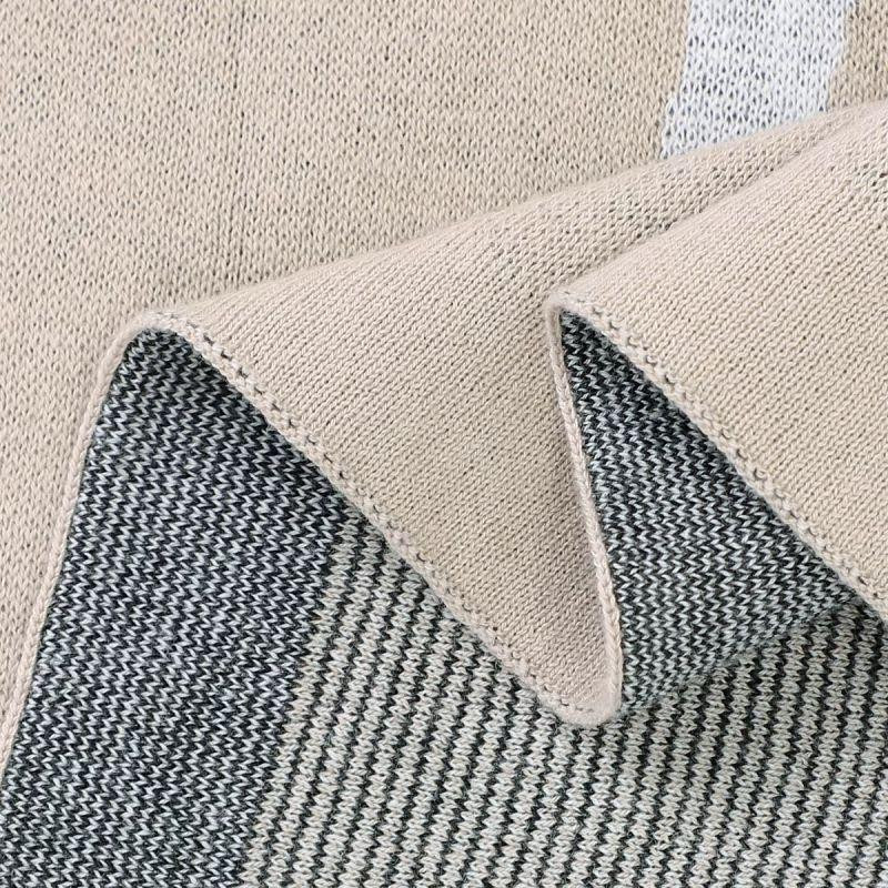 Плед Детский Lovely Svi Хлопок 80х100 см Вязаный Бежевый Лама Киев - изображение 3