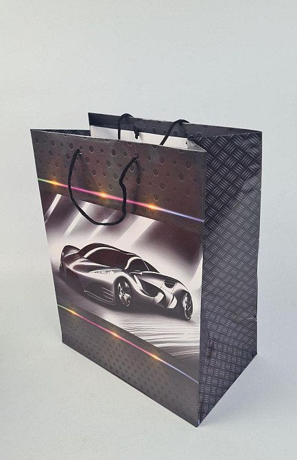 Подарочный  бумажный пакет Гигант (широкое дно )о 30/40/17(артGSD-48) (12 шт) Харьков - изображение 1