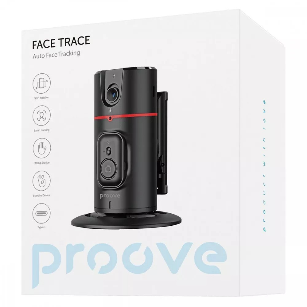 Монопод Proove Face Trace Auto Face Tracking 280 mm Black (MPFC00010001) ( 26476 ) Харків - фото 9