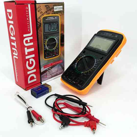 Мультиметр с подсветкой дисплея Digital DT-9208A, Измерительные приборы-мультиметры, VH-169 Хороший мультиметр Киев