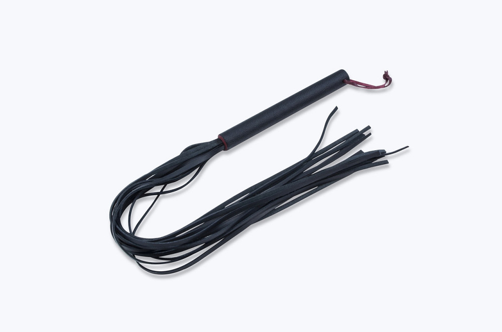 Батіг - Whips Collection Big Flogger Black Sex Aura Київ - фото 2