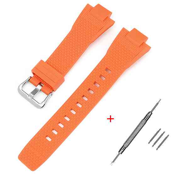 Ремешок для Casio G-Shock GST-B400 Orange SI SBR Киев