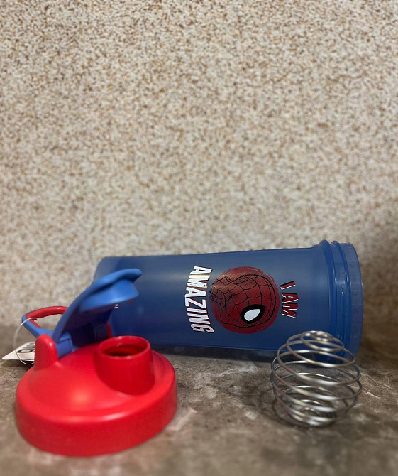 Шейкер спортивний BlenderBottle Classic Loop PRO 28oz/820ml Marvel Spider Man (600558) Киев - изображение 6