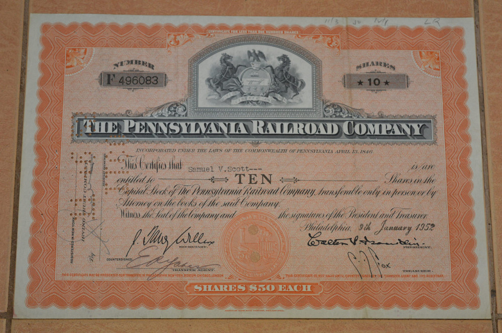 Акція. США. 1952 рік No496083 (Б-5) Полтава - фото 1