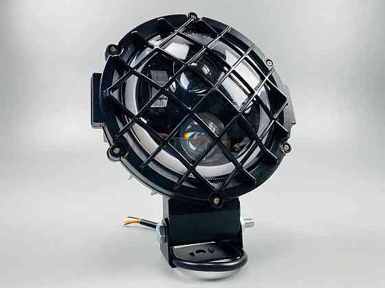 Фара головного світла LED, жовте та біле світло (ближній + дальній + DRL) 5.75 дюйма Мукачево