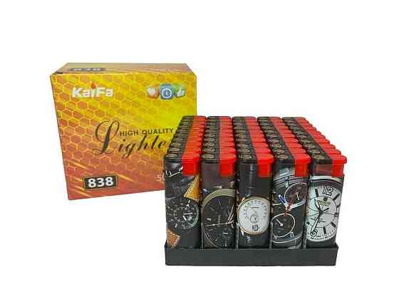 Запальничка Турбо KaiFa (Jet Flame ) з дизайном наручних годинників 838 J-5 ТМ SUNOPT Київ