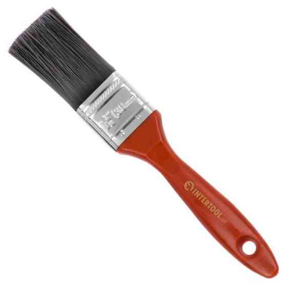 Пензель флейцева "Лакра", 38*14*57 мм, пластикова ручка INTERTOOL KT-1436 Київ