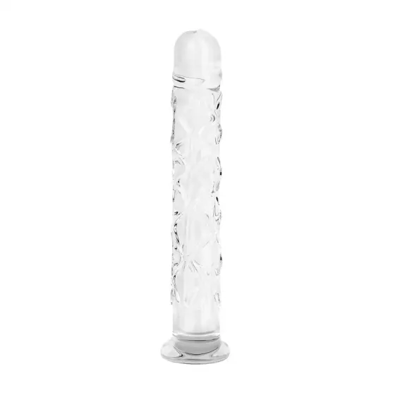 Стеклянный фаллоимитатор Gildo Textured Glass Dildo No. 36 Львов