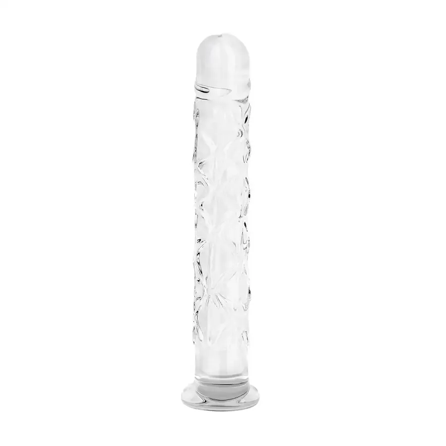 Стеклянный фаллоимитатор Gildo Textured Glass Dildo No. 36 Львов - изображение 4