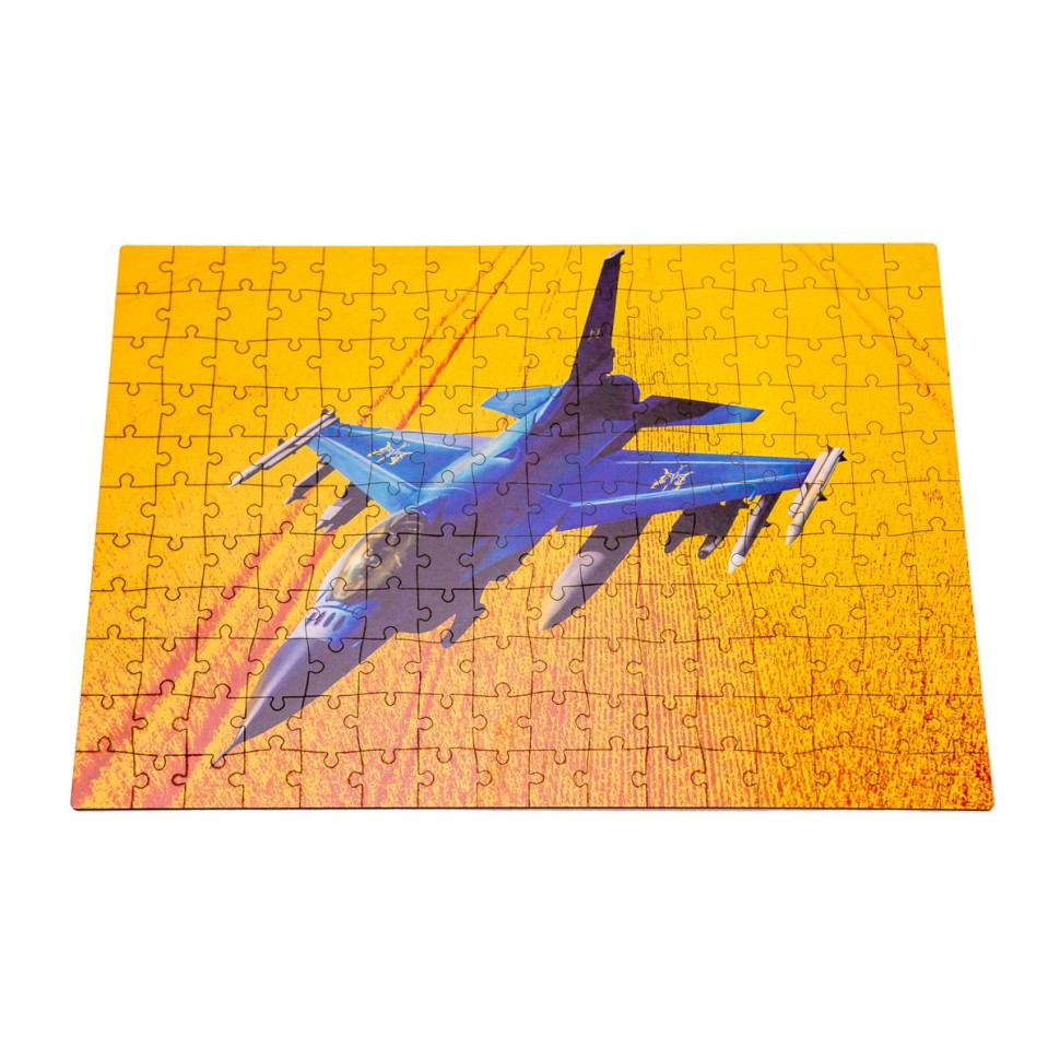 Фигурный деревянный пазл A3 