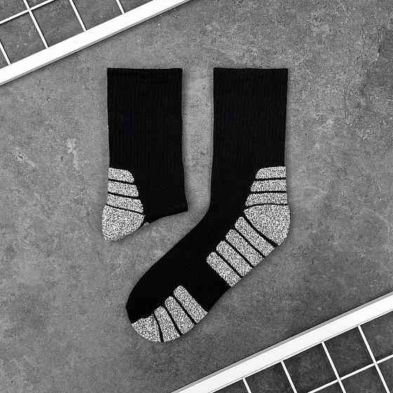 Чорні шкарпетки для чоловіків спортивні Pobedov Blank Київ