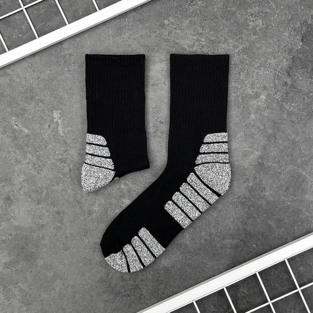 Чорні шкарпетки для чоловіків спортивні Pobedov Blank Київ - фото 1