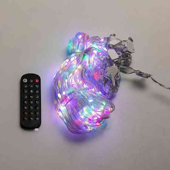 Розумна гірлянда Smart штора 200 LED 3*2 м з керуванням зі смартфона, мультиколор W005SH Київ