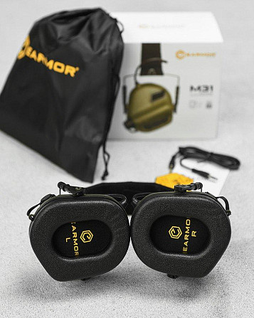 Активные защитные наушники Earmor M31 MOD3 (FG) Olive РН6476 Киев - изображение 6