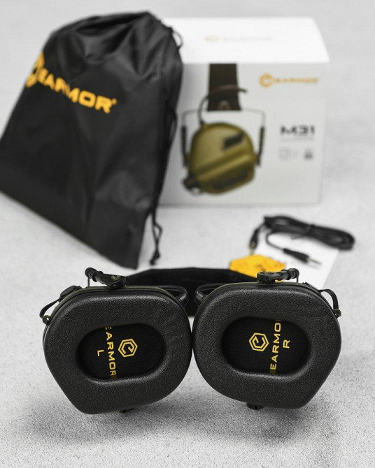 Активні захисні навушники Earmor M31 MOD3 (FG) Olive РН6476 Одеса - фото 6