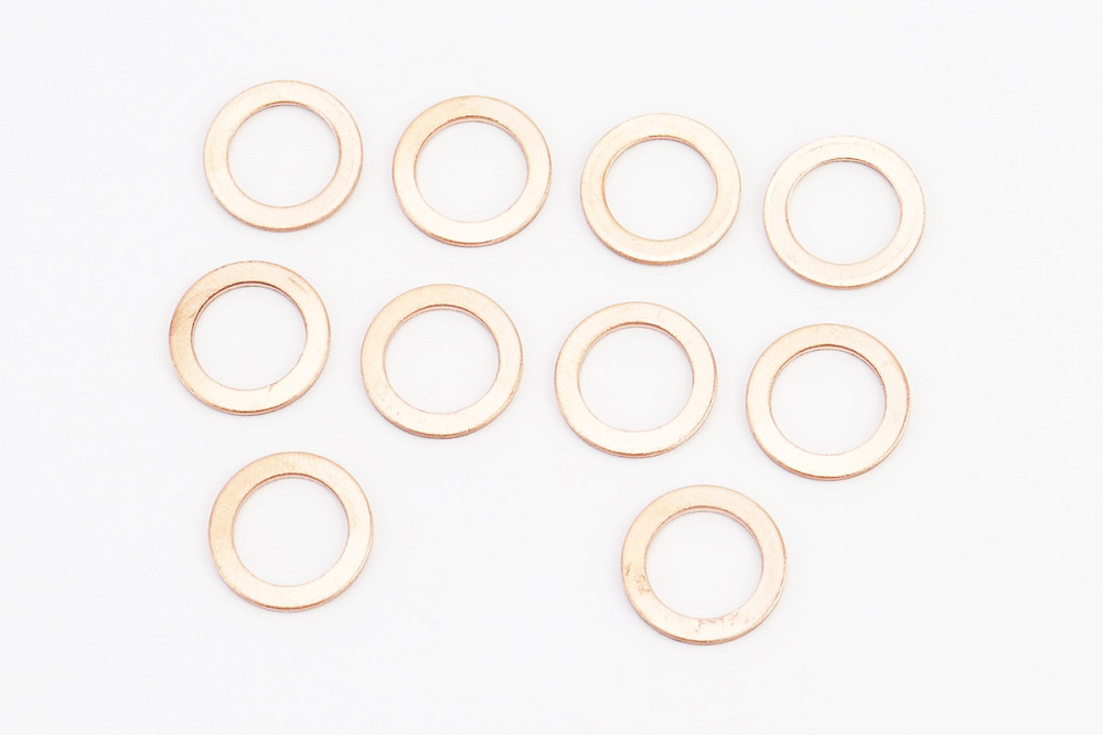 Шайба мідна 12x18x1,5мм DIN7603A, к-кт 10шт Київ - фото 1