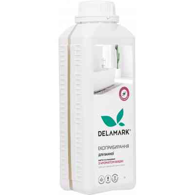 Жидкость для чистки ванн DeLaMark с ароматом вишни 1 л (4820152331885) Винница