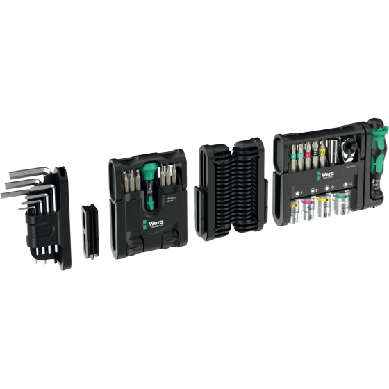 Набір торцевих головок і біт з тріскачкою Wera 1/4"+набір шестигранників 50од. 05049020001 Одеса