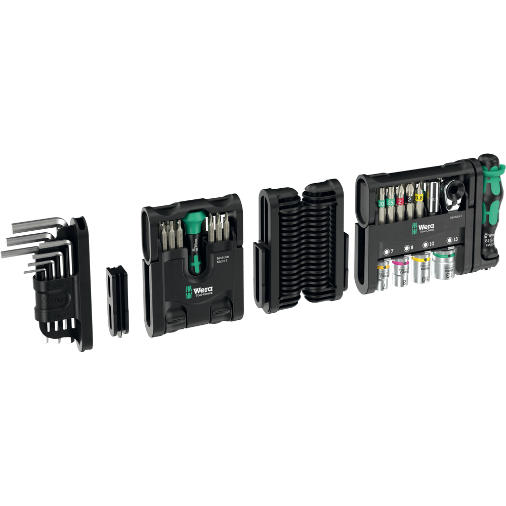 Набір торцевих головок і біт з тріскачкою Wera 1/4"+набір шестигранників 50од. 05049020001 Одеса - фото 3