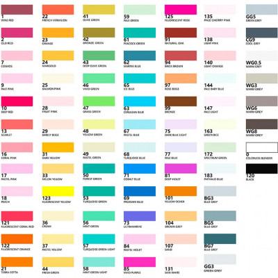 Художественный маркер Arrtx Спиртовые Alp ASM-0280A 80 цветов (LC302192) Винница - изображение 8