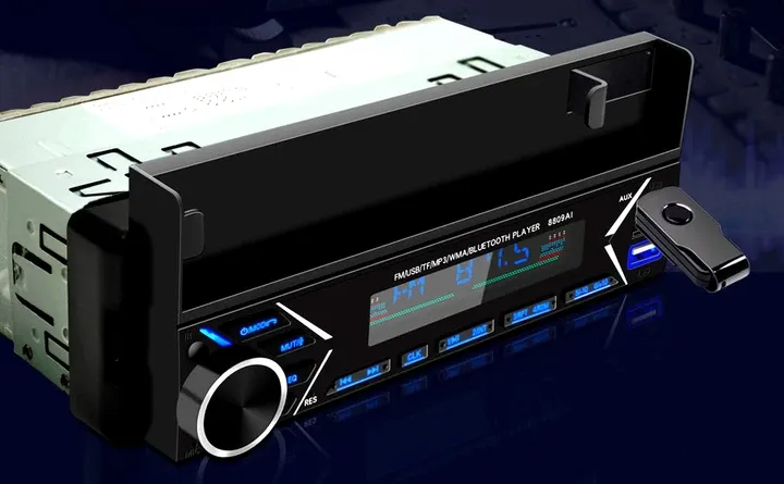 Автомагнітола MP3 7001 BT з Bluetooth, тримачем для телефону, USB, AUX, FM, сенсорний екран Одеса - фото 1