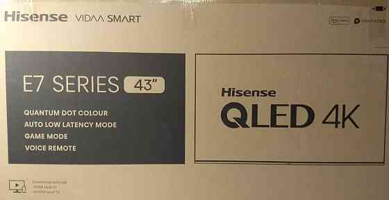 Телевизор QLED 4K HISENSE 43