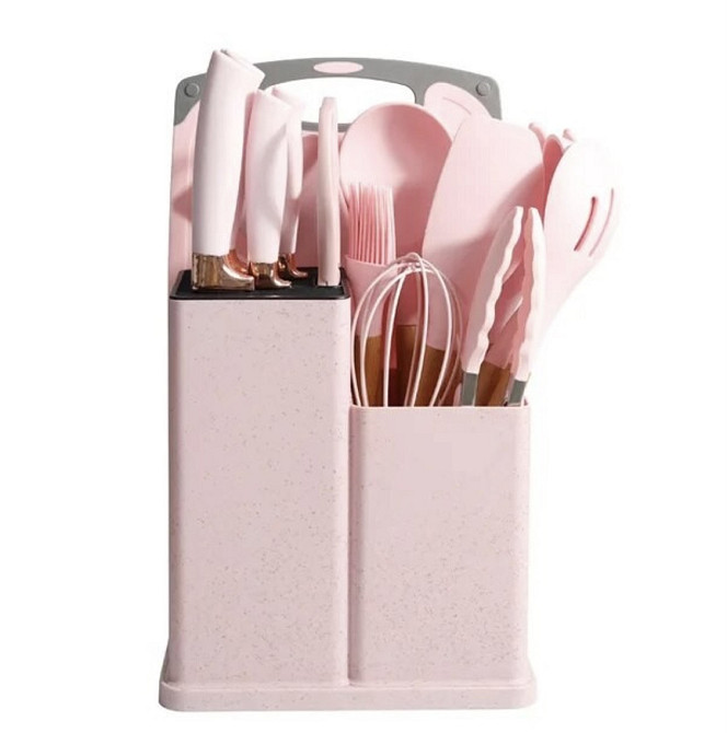 Набір ножів + кухонне приладдя Zepline ZP-107 19 предметів Одеса - фото 5