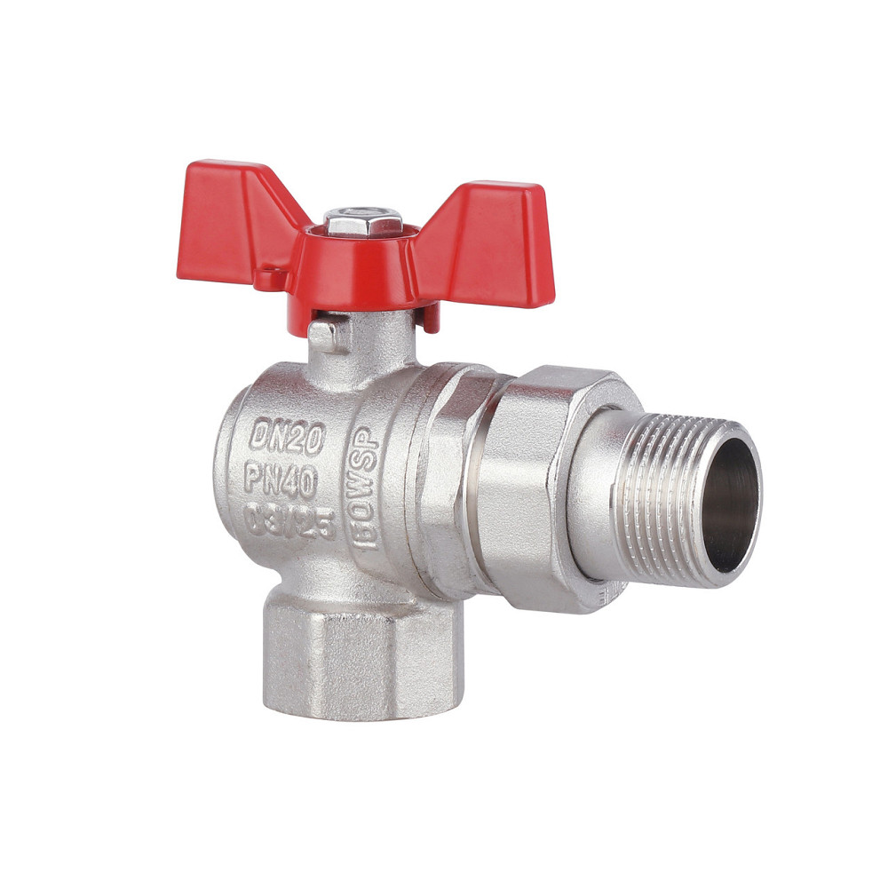 Кран кульовий "Американка" Thermo Alliance Forte 3/4" кутовий SF221W20 Київ - фото 3