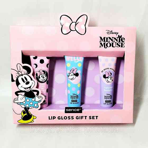 Набір бальзамів для губ Disney Minnie Mouse Set 3 шт Львів